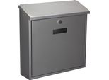Cassetta Postale - Monaco - Argento - 36,8 X 36,5 X 10 Cm