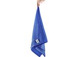 Set Di Asciugamani In Spugna Carli - 100% Cotone - Oekotex 500 Gsm - Asciugamani In Spugna - Asciugamani Grandi, Asciugamani 50X100 Cm - Blu