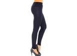 Leggings Da Donna Leggings Lunghi A Vita Alta Blu Scuro Xxl