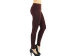 Leggings Da Donna Leggings Lunghi A Vita Alta Marrone Xxxl