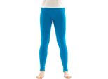 Leggings Termici Da Bambina In Pile Pantaloni Lunghi In Cotone Turchese 134