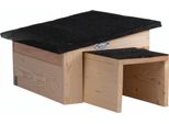 Casa Del Riccio Esschert Design - Legno Di Pino E Bitume