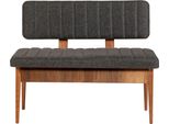 Skye Decor, Panca Vina Antracite, Noce, Panche, Panca, Noce, 110 X 85 X 40 Cm