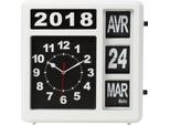 Orologio Da Parete Con Calendario - 31 X 31 Cm - Versione Francese