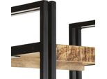 Syfax™ Libreria A 5 Ripiani 40X30X180 Cm In Legno Massello Di Mango