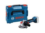 X-LOCK Akku-Winkelschleifer Gwx 18V-8 Professional Solo, 18Volt Blau/Schwarz, Ohne Akku Und LadegeräT, Ø 125Mm, In L-BOXX