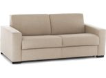 Talamo Italia Divano Letto 3 Posti Zinnia 95X200 Cm Nero, Sfoderabile Contenitore Italy