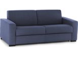 Talamo Italia Divano Fisso 2 Posti Cianite 95X180X90H Cm Blu Blu, Sfoderabile Lavabile Italy