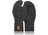 Guanti Invernali Da Donna BrøDrene Segura Grigio Scuro