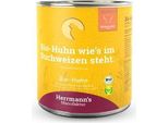 Herrmanns Dog Adulthuhn,Fenchel, Zucchini & Buchweizen 800Gx6