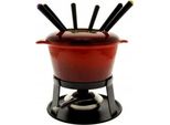 Set Fonduta 6 Forchette Rosso Tableandcook Hhf0255