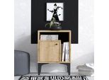 Skye Decor, Nuno, Comodino, Rovere Zaffiro, Pannello Di Legno Rivestito Al 100 % Di Melamina, 40 X 35 X 55 Cm