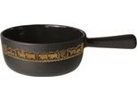 Padella In Ghisa Smaltata 22Cm Nera Stockli 7222.14Aa
