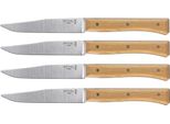 Set Di Coltelli Da Tavola Opinel Facette 4 Pezzi In Frassino
