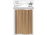 Bastoncini Creativi Rotondi 10 Cm Ø 3 Mm Titanio 60 Pz