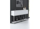 Skye Decor, Lord - Bianco, Argento, Mobili Da Salotto, Bianco, 150 X 80 X 30 Cm