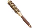 Olivia Garden | Spazzola Rotonda Expert Blowout Speed 25Mm - Oro E Marrone - Setole Antistatiche - Leggera Ed Efficace