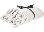 Coperta Boho Con Frange, 100% Poliestere, 130 X 160 Cm