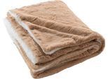 Coperta In Pelliccia Sintetica, Sabbia