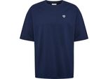 Hummel Hmlloose T-Shirt Bee S/S - Dress Blues, GrößE:S