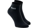 Calzini Hi-Tec Quarro Pack Nero Eu 40-43 Uomo Nero Eu 40-43