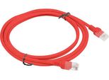 Lanberg Patchcord KAT.5E Utp 2M Czerwony Fluke Passed Lanberg 10-PACK