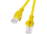 Lanberg Patchcord KAT.5E Utp 2M ŻÓŁTy Fluke Passed Lanberg 10-PACK