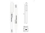 Marcatore Acrilico Deco 460 Bianco (6 Pezzi) Monami