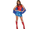Supereroe Avventura Personaggio Costume Ispirazione Eroe Moderno Stile Fantasy Carnevale Capo Impressionante Capo Rosso Blu Dettagli Costume Festa Avventuriera Glamour, Taglia: 36 - 38 (S) Colore: Rosso