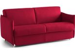 Talamo Italia Divano Letto 3 Posti Gravere 95X200 Cm Nero, Sfoderabile Contenitore Italy