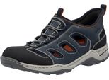 Rieker Slipper Gelocht Gefloch. Alla Moda In Blau, Gr. 41