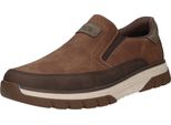 Rieker Scarpe Uomo Slip-On Marrone Casual, Numero Di Scarpe: 44 Eu