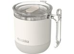 Quokka Wave Smartgrip, Tazza Termica In Acciaio Inox Avorio, 260 Ml, 40274