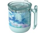 Quokka Wave Smartgrip, Tazza Termica In Acciaio Inox Foglie Di Ginkgo, 260 Ml, 40270