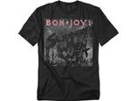 Bon Jovi - Maglietta "Slippery When Wet"" Per Uomo/Donna Unisex TV20689 (3XL) (Nero)"