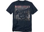 Bon Jovi - Maglietta "Slippery When Wet"" Da Uomo/Donna Unisex TV20689 (3XL) (Navy)"