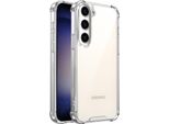 Custodia Trasparente Per Samsung Galaxy S21 Fe 5G, Retro Trasparente Ibrido, Copertura Antiurto Con Paraurti In Tpu