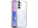 Custodia Trasparente Per Samsung Galaxy A16 4G / A16 5G, Retro Ibrido Trasparente, Copertura Antiurto Con Paraurti In Tpu