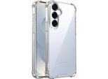 Custodia Trasparente Per Samsung Galaxy S24 / S25, Retro Trasparente Ibrido, Copertura Antiurto In Tpu Bumper