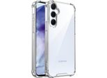 Custodia Trasparente Per Samsung Galaxy A55, Retro Trasparente Ibrido, Copertura Antiurto In Tpu Bumper