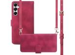 Samsung Galaxy A17/Samsung Galaxy A17 Custodia - Pelle Finta - Imoshion Custodia Con Cinturino/Custodia A Libro - Rosso