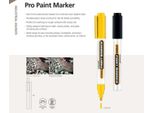 Marcatore Professionale Monami Pro Paint Marker, 2 Mm, Nero