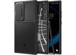 Spigen Optik Armor - Cover Per Samsung Galaxy S24 Ultra (Nero)