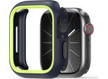 Dux Ducis Bamo - Custodia Protettiva Rigida In Pc Per Apple Watch Serie 7/8/9 45 Mm Nero/Verde