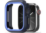 Dux Ducis Bamo - Custodia Protettiva Rigida In Pc Per Apple Watch Serie 7/8/9 41 Mm Nero/Blu