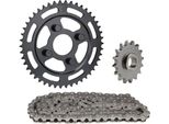 Set Di Catene 3 Pezzi Nero 16/46 Denti Per ZüNdapp Sx 80 Tipo 540-150