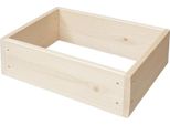 Letto Rialzato Huka, In Legno Dimensioni: 60 X 80 X 21 Cm