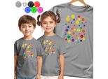 Maglietta Kinder - Bunte Dot Day - 134 M