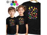 Maglietta Kinder - Bunte Dot Day - 98 Xxs