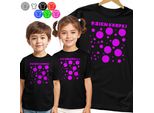 Maglietta Kinder - FüR Den Tag Dots Rosa Schultage - 146 L